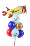 Picture of Balloons -  Plane (6pcs)