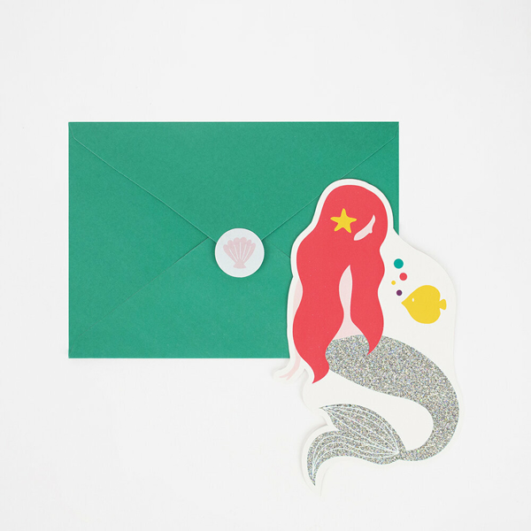 Picture of Party invitations - Mermaid