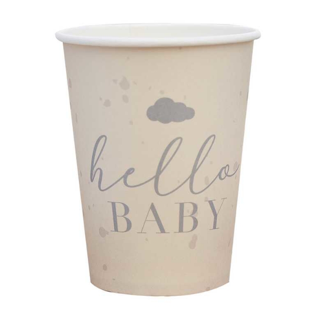 Picture of Paper Cups- Hello Baby (8pcs)