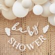 Εικόνα της Γιρλάντα - Baby shower με συννεφάκια