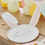 Picture of Paper plates - Bunny (8pcs)