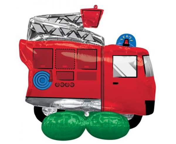 Picture of Foil balloon large - Fire truck