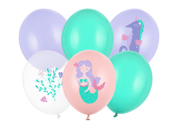Picture of Balloons - Mermaid (6pcs)