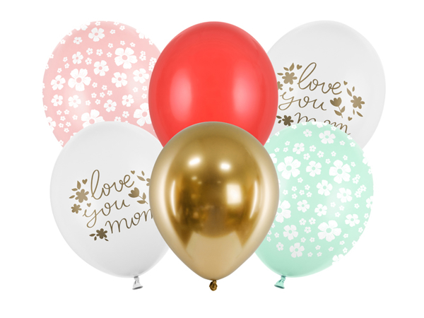 Picture of Balloons - Love you mom (6pcs) 