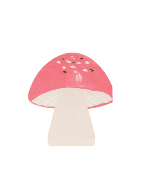 Picture of Napkins - Mushroom (Meri Meri) (16pcs)