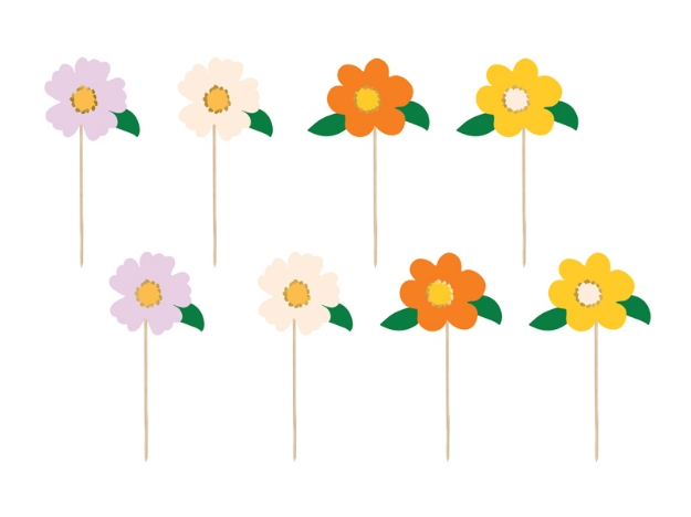 Picture of Cake toppers - Flowers