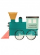 Picture of Dinner paper plates - Train (Meri Meri) (8pcs)