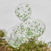 Picture of Junge leaf confetti filled balloons
