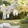 Picture of Balloon arch kit with streamers and artificial leaves