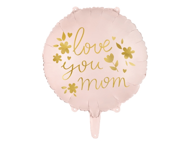 Picture of Foil Balloon - Love you mom 