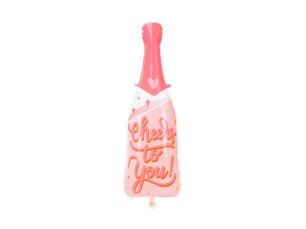 Μπαλόνι foil Μπουκάλι σαμπάνιας - Cheers