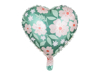 Μπαλόνι Foil σε σχήμα Καρδιά floral