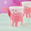 Picture of  Paper cups - Pink dinosaur (8pcs)