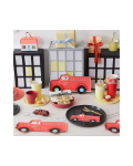 Picture of Dinner paper plates - Fire truck (Meri Meri) (8pcs)