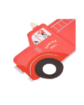 Picture of Dinner paper plates - Fire truck (Meri Meri) (8pcs)