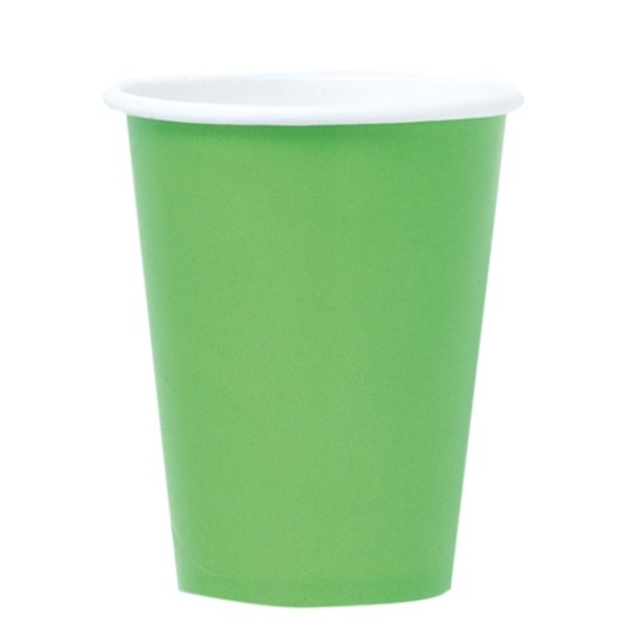 Picture of Paper cups - Green (8pcs)