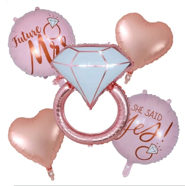 Picture of Foil balloons set - Bachelorette party