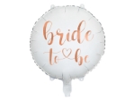 Picture of Foil balloon Bride to be  white