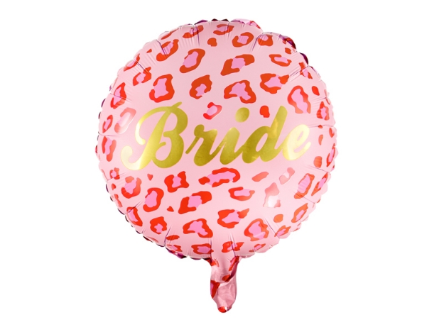 Picture of Foil balloon Bride leopard