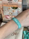 Picture of Wrist Band - Team Bride mint