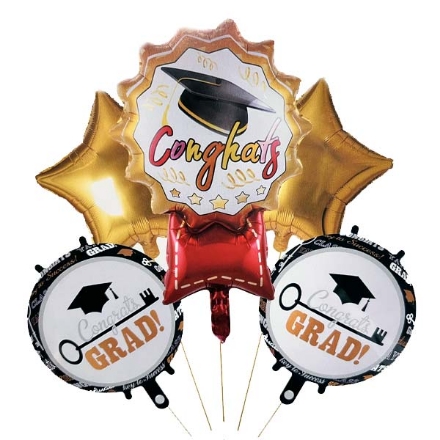 Show details for Foil balloons set - Graduation Picture of Foil balloons set - Graduation