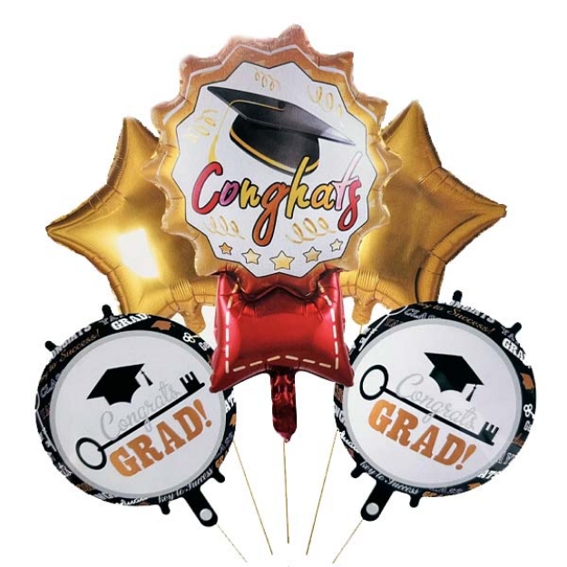 Picture of Foil balloons set - Graduation