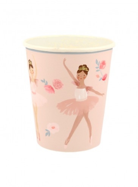 Picture of Paper cups - Ballerina (Meri Meri) (8pcs)