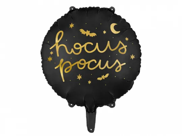 Picture of Foil Balloon Hocus Pocus, 45 cm, black