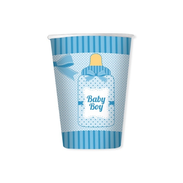 Picture of Paper cups Baby Boy (8pcs)