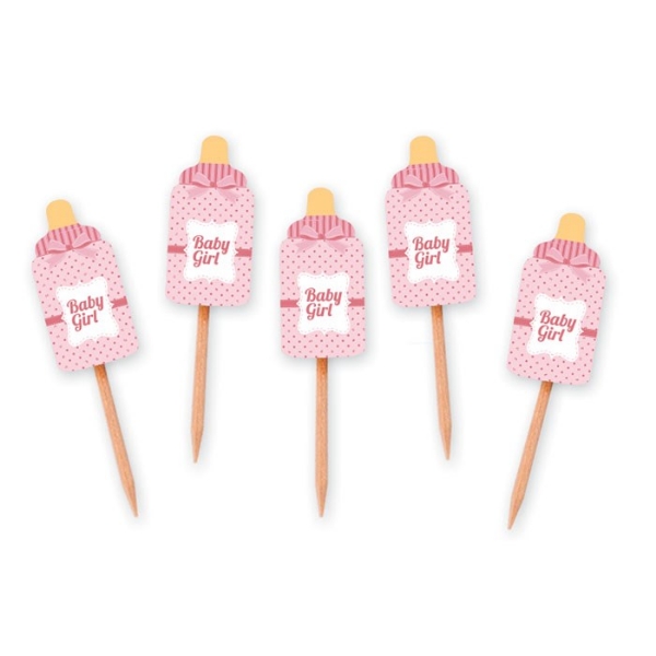 Picture of Cupcake toppers -Baby Girl (25 pcs)