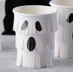 Picture of Paper cups - Ghost fringe (8pcs)