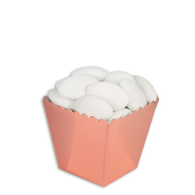 Picture of Mini treat cases - Rose gold (set 12)