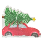 Picture of Paper napkins - Christmas car (16pcs)