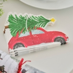 Picture of Paper napkins - Christmas car (16pcs)