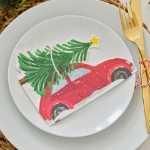 Picture of Paper napkins - Christmas car (16pcs)