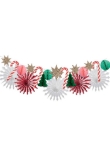 Picture of Garland - Christmas Honeycomb (Meri Meri)