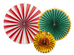 Picture of Decorative rosettes - Festive (set 3)