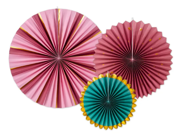 Picture of Decorative rosettes - Christmas (set 3)