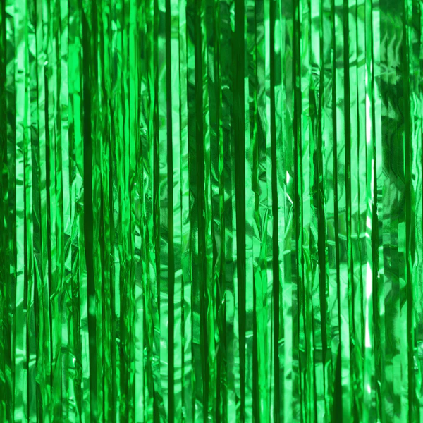 Picture of Green Fringe Curtain (1m x 2.50m)