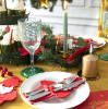 Picture of Christmas cutlery pad - Santa (6pcs) 