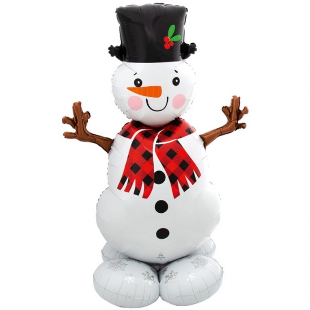 Picture of Large Foil Balloon - Snowman