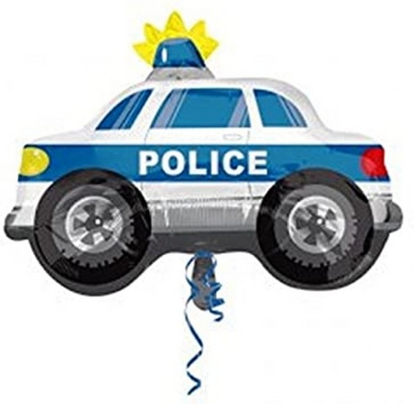 Picture of Foil balloon Police car