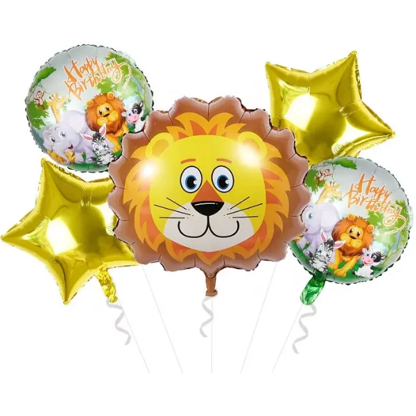 Picture of Foil balloons set - Safari Animals