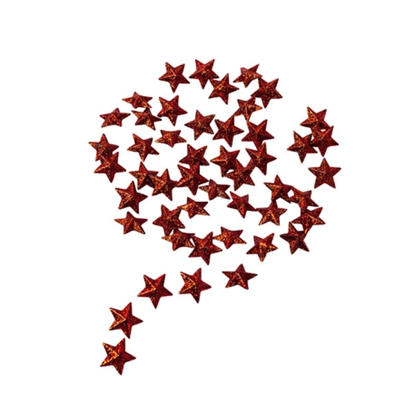 Picture of Bronze glitter stars scatter 