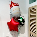 Picture of Foil Balloon Santa Claus 60cm