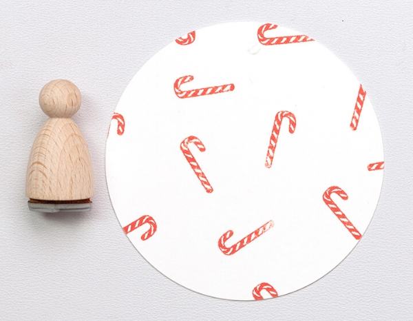 Picture of Rubber Stamp Candy cane