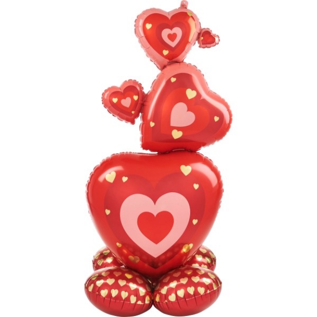 Picture of Foil Balloon Large - Hearts