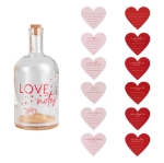 Picture of Bottle with hearts - Love Notes