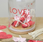Picture of Bottle with hearts - Love Notes