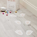 Picture of Foot print stickers - Easter bunny (10pcs)